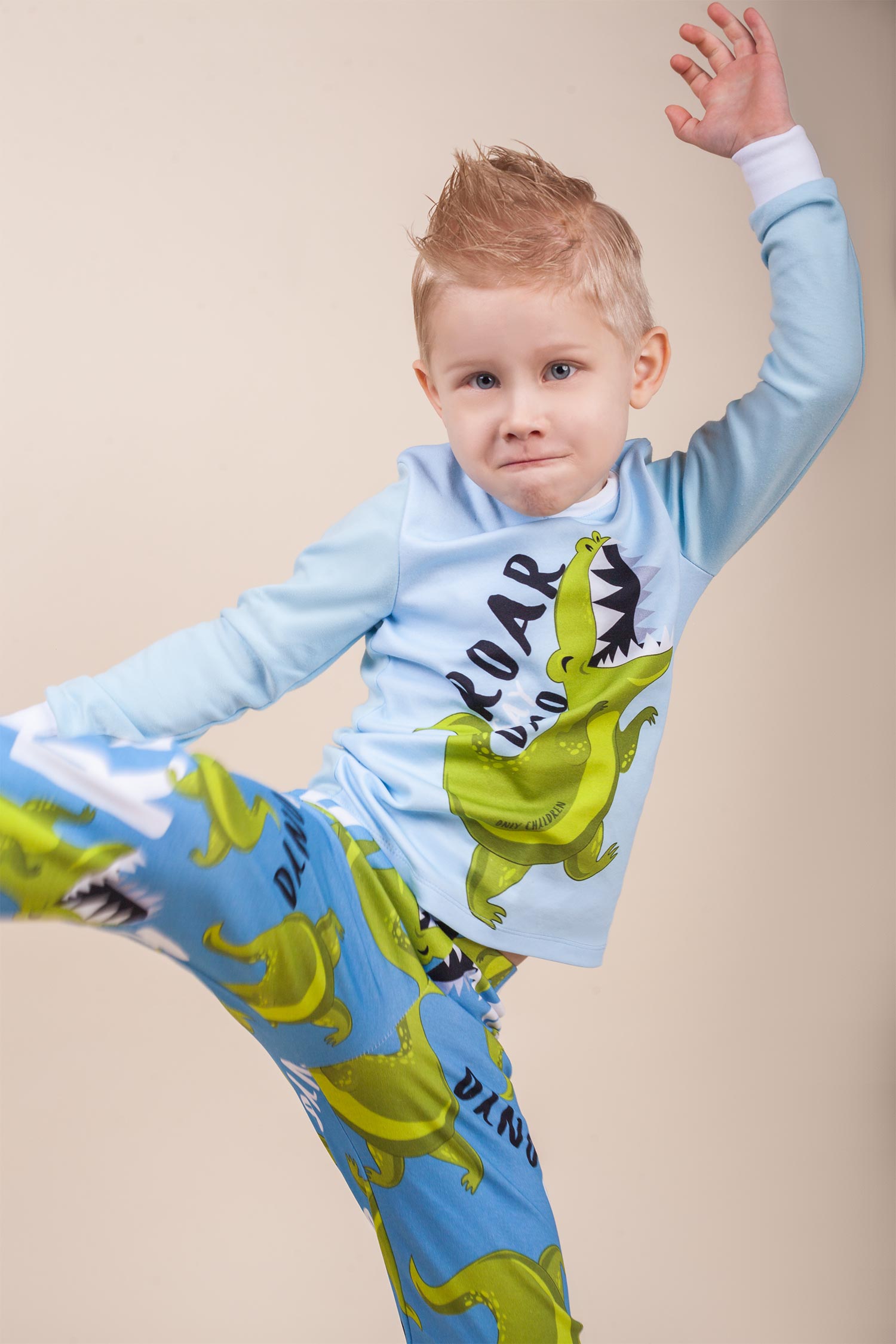 Пижама детская для мальчиков "Happy Dino"